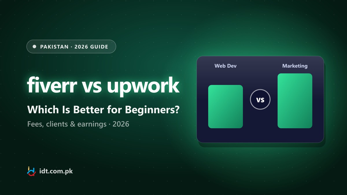 Fiverr vs Upwork in Pakistan