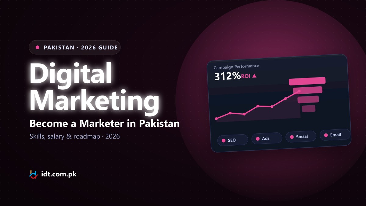 How to become a digital marketer in Pakistan
