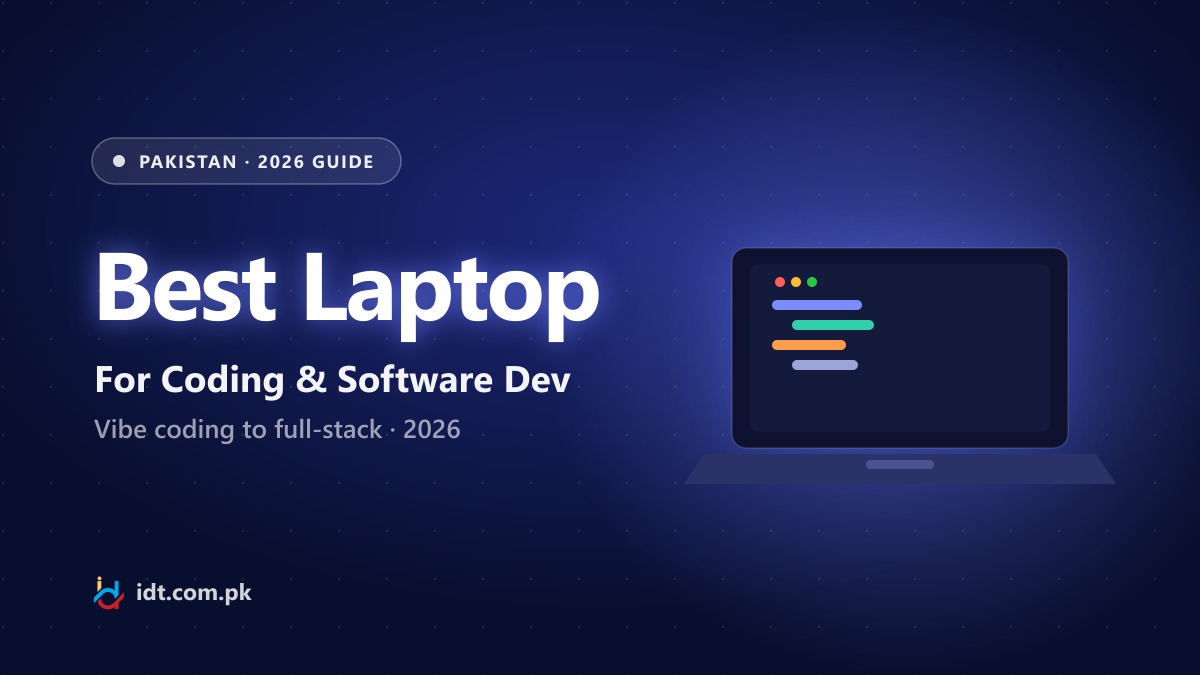 Best laptop for coding and software development in Pakistan