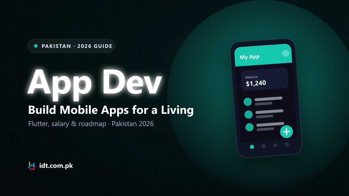 How to become a mobile app developer in Pakistan