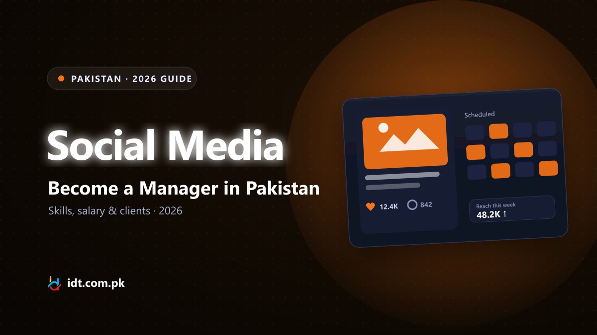 How to become a social media manager in Pakistan