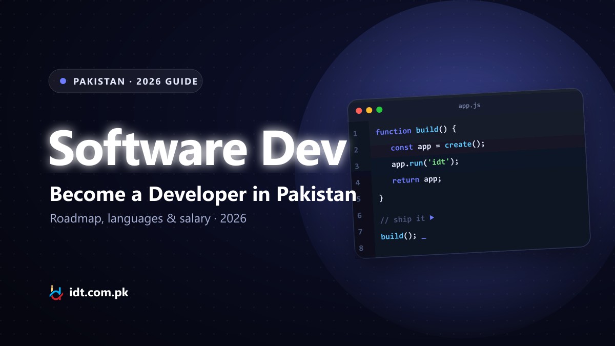 How to become a software developer in Pakistan