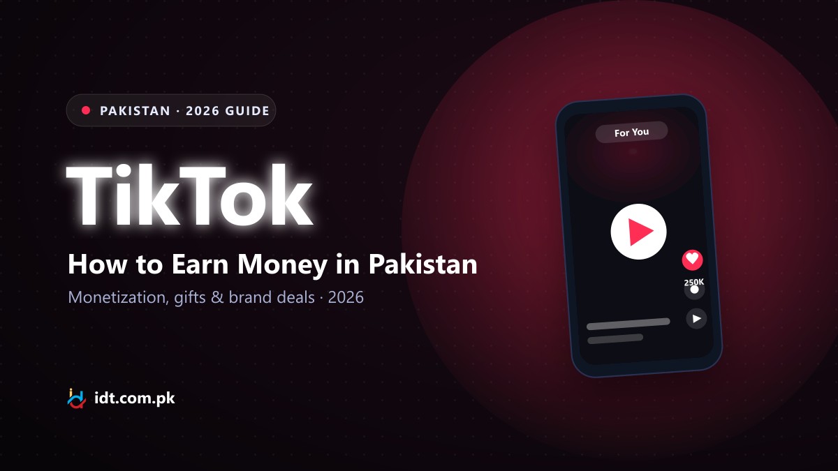 How to earn money on TikTok in Pakistan