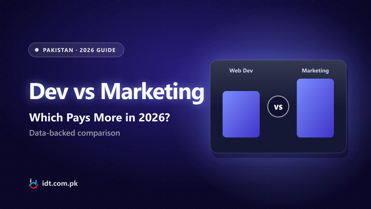 Web Development vs Digital Marketing: Which Pays More in 2026?