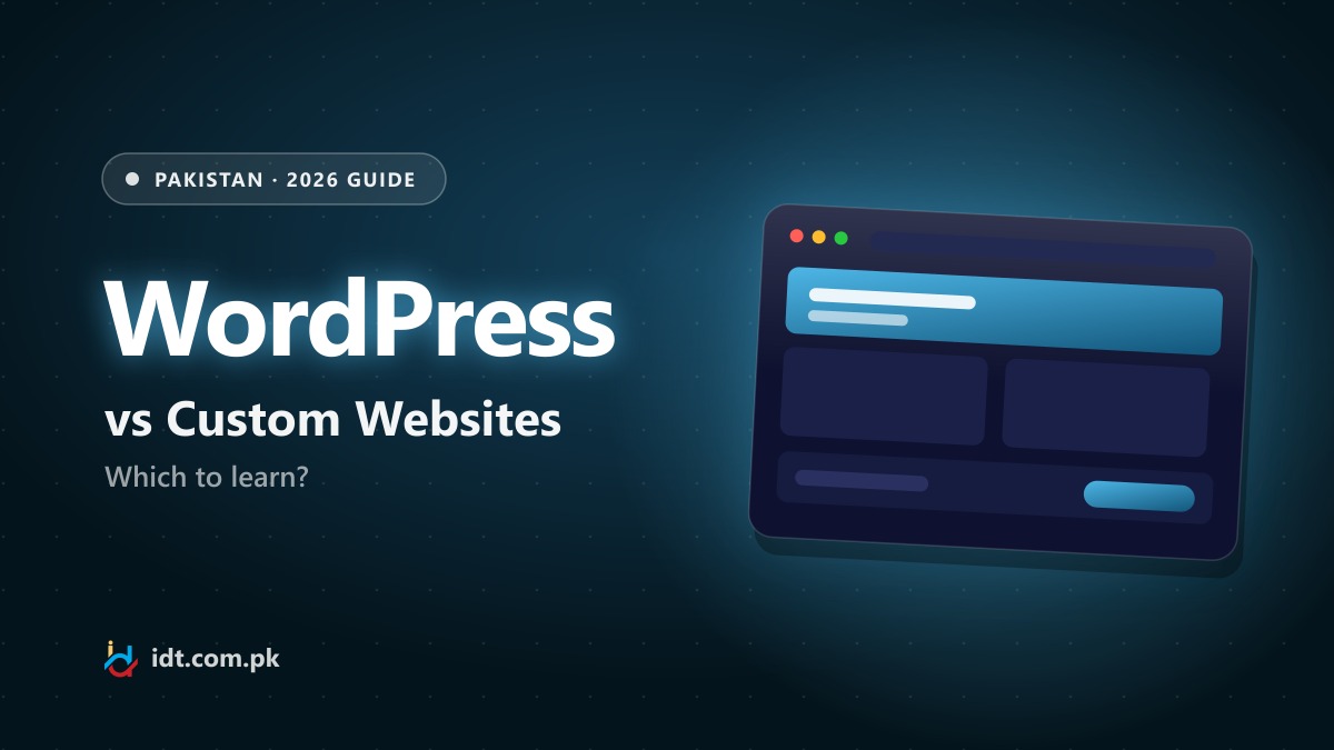 WordPress vs Custom-Coded Websites: Which Should You Learn in 2026?